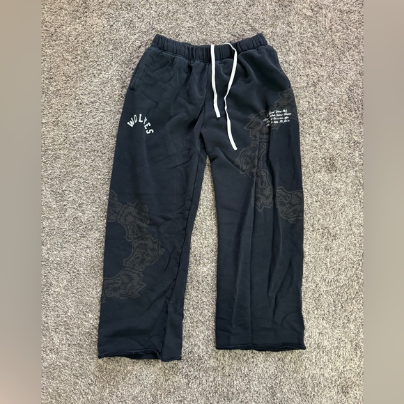 Darc Sport Pants - Darc Sport SHE Wide Leg Sweatpants Black, L